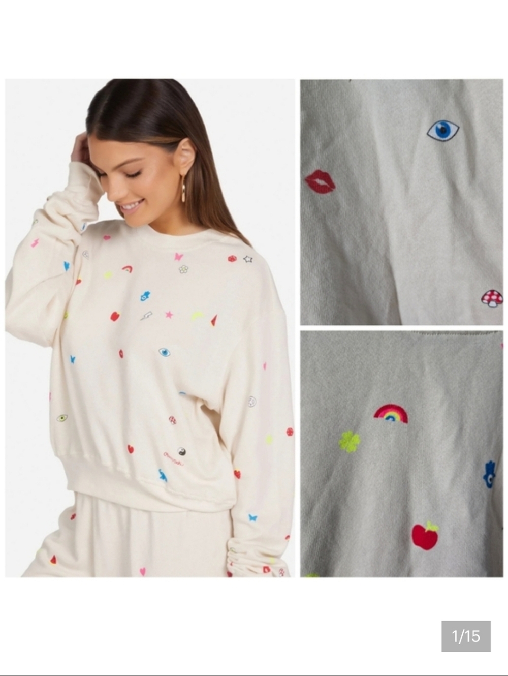 Lauren Moshi Spalding Charm Elements sweatshirt